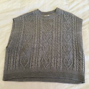 Flying Point Light Gray Knit Sweater - NWT!
